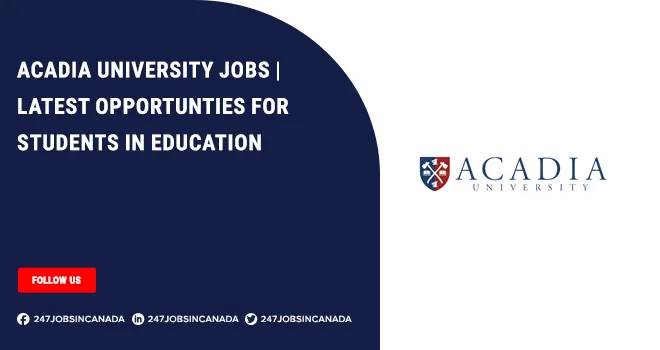 Acadia University Jobs